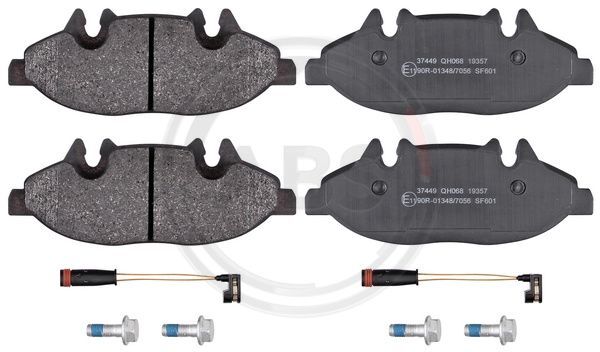 set placute frana,frana disc 37449 A.B.S. - Frana disc set placute frana,frana disc 37449 A.B.S. - Frana disc