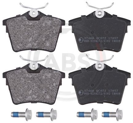 set placute frana,frana disc 37466 A.B.S. - Set placute frana set placute frana,frana disc 37466 A.B.S. - Set placute frana