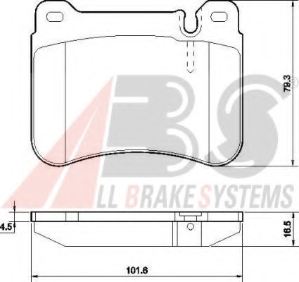set placute frana,frana disc 37506 OE A.B.S. - Set placute frana set placute frana,frana disc 37506 OE A.B.S. - Set placute frana