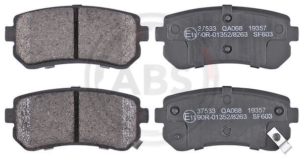set placute frana,frana disc 37533 A.B.S. - Frana disc set placute frana,frana disc 37533 A.B.S. - Frana disc