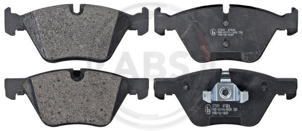 set placute frana,frana disc 37551 A.B.S. - Frana disc set placute frana,frana disc 37551 A.B.S. - Frana disc