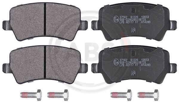set placute frana,frana disc 37562 A.B.S. - Frana disc