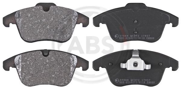 set placute frana,frana disc 37568 A.B.S. - Frana disc set placute frana,frana disc 37568 A.B.S. - Frana disc