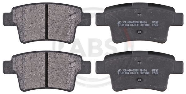 set placute frana,frana disc 37597 A.B.S. - Frana disc set placute frana,frana disc 37597 A.B.S. - Frana disc