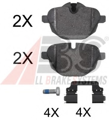 set placute frana,frana disc 37731 OE A.B.S. - Frana disc set placute frana,frana disc 37731 OE A.B.S. - Frana disc