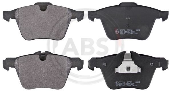 set placute frana,frana disc 37753 A.B.S. - Set placute frana set placute frana,frana disc 37753 A.B.S. - Set placute frana