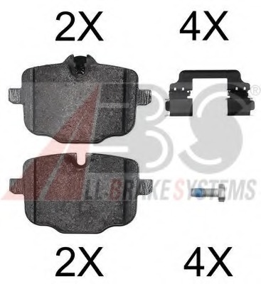 set placute frana,frana disc 37787 OE A.B.S. - Frana disc set placute frana,frana disc 37787 OE A.B.S. - Frana disc