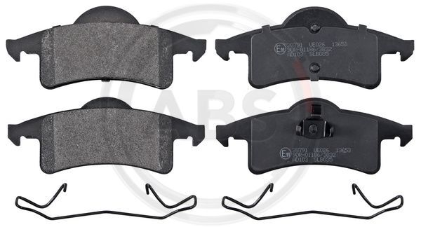 set placute frana,frana disc 38791 A.B.S. - Frana disc