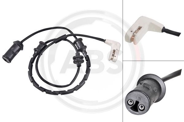 senzor de avertizare,uzura placute de frana 39560 A.B.S. - Componente/ accesorii frana