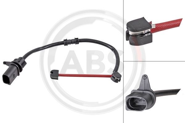 senzor de avertizare,uzura placute de frana 39776 A.B.S. - Componente/ accesorii frana