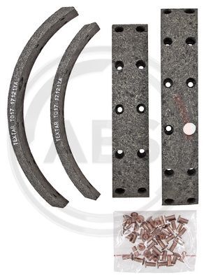 Set saboti frana 8956 A.B.S. - Material frictiune sabot frana/ sabot frana Set saboti frana 8956 A.B.S. - Material frictiune sabot frana/ sabot frana