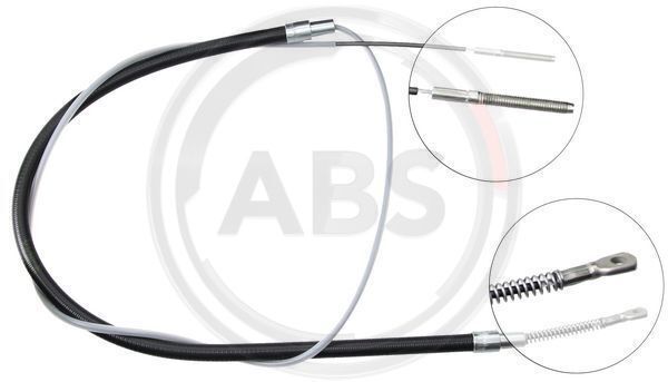 Cablu, frana de parcare K10166 A.B.S. - Maneta/ cablu