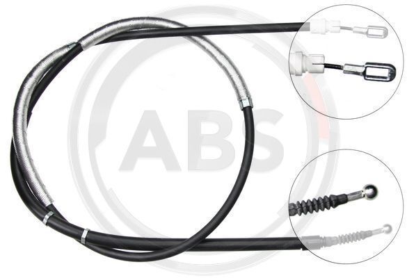 Cablu, frana de parcare K10846 A.B.S. - Maneta/ cablu