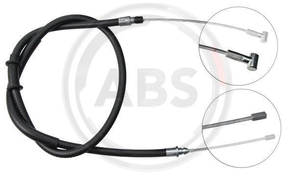 Cablu, frana de parcare K13286 A.B.S. - Maneta/ cablu
