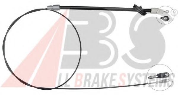 Cablu, frana de parcare K13880 A.B.S. - Maneta/ cablu
