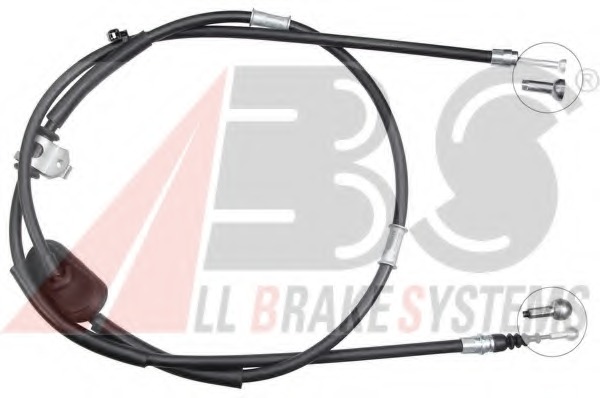 Cablu, frana de parcare K13993 A.B.S. - Maneta/ cablu