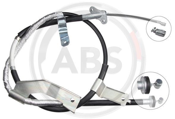 Cablu, frana de parcare K17098 A.B.S. - Maneta/ cablu