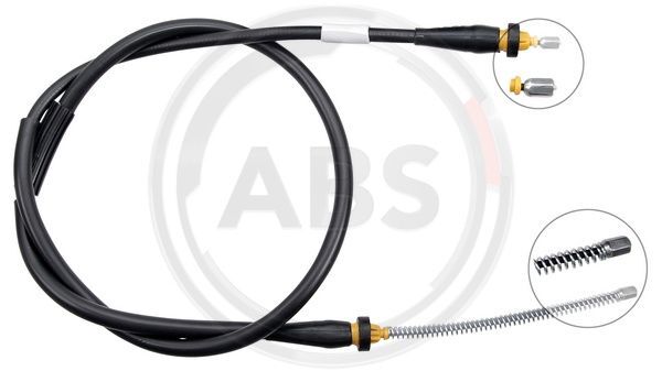 Cablu, frana de parcare K17275 A.B.S. - Maneta/ cablu