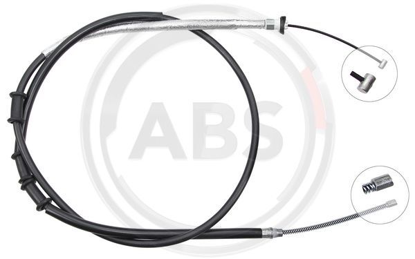 Cablu, frana de parcare K19061 A.B.S. - Maneta/ cablu