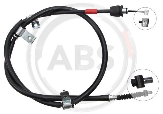 Cablu, frana de parcare K19063 A.B.S. - Maneta/ cablu