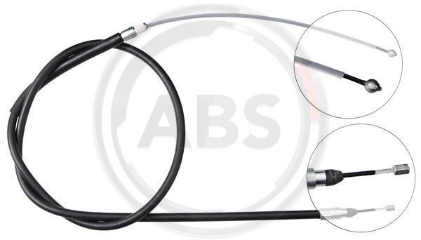 Cablu, frana de parcare K19937 A.B.S. - Maneta/ cablu
