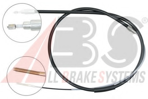 Cablu, frana de parcare K19998 A.B.S. - Maneta/ cablu