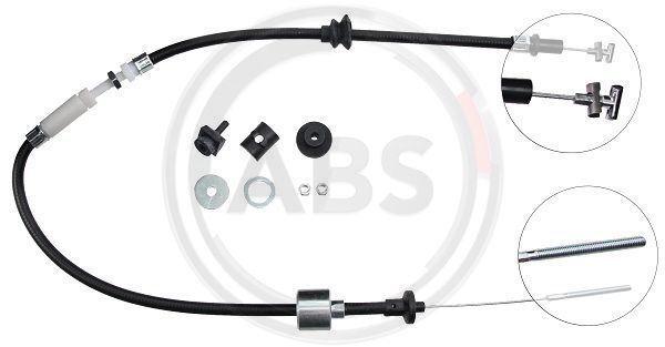 Cablu ambreiaj K26510 A.B.S. - Comanda ambreiaj Cablu ambreiaj K26510 A.B.S. - Comanda ambreiaj