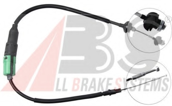 Cablu ambreiaj K26680 A.B.S. - Comanda ambreiaj Cablu ambreiaj K26680 A.B.S. - Comanda ambreiaj