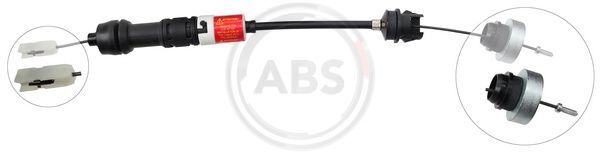 Cablu ambreiaj K27380 A.B.S. - Comanda ambreiaj Cablu ambreiaj K27380 A.B.S. - Comanda ambreiaj