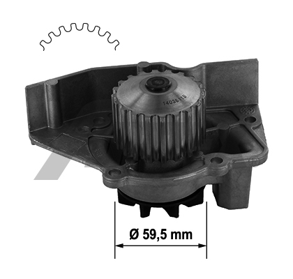 pompa apa 1359 AIRTEX - Pompa apa/ garnitura pompa apa 1359 AIRTEX - Pompa apa/ garnitura