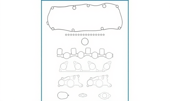 Set garnituri, chiulasa 53029100 AJUSA - Garnitura chiuloasa