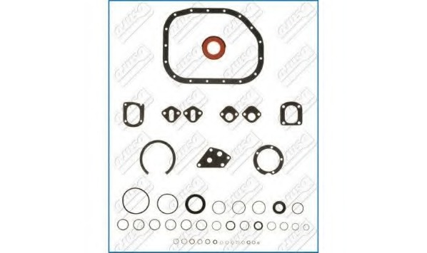 Set garnituri, carter 54039100 AJUSA - Bloc motor