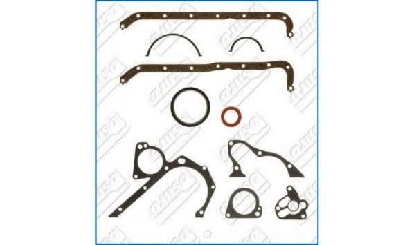 Set garnituri, carter 54081100 AJUSA - Garnitura carter