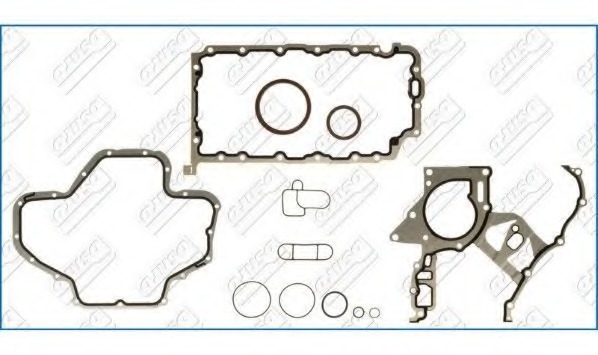 Set garnituri, carter 54098300 AJUSA - Bloc motor