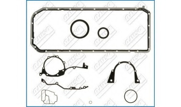Set garnituri, carter 54166900 AJUSA - Garnitura carter