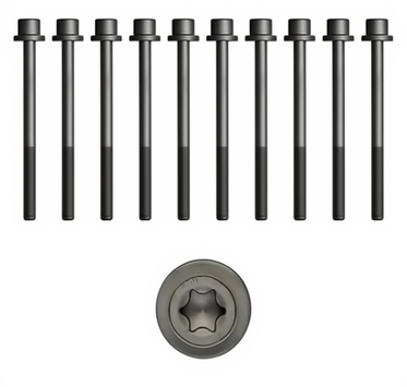 Set surub, chiulasa 81004700 AJUSA - Surub chiulasa