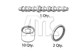 Set ax cu came 647030K AMC - Ax cu came Set ax cu came 647030K AMC - Ax cu came