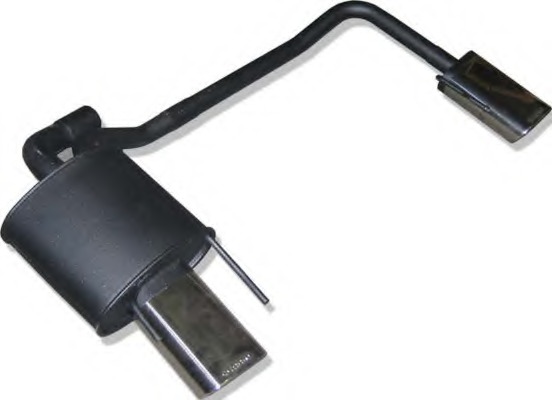 amortizor zgomot sport 97.7003.32 ASSO - Toba de esapament, set sport