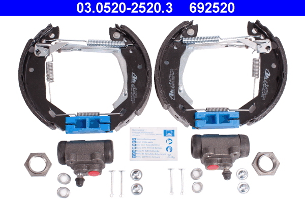 Set saboti frana 03.0520-2520.3 ATE - Frana tambur Set saboti frana 03.0520-2520.3 ATE - Frana tambur