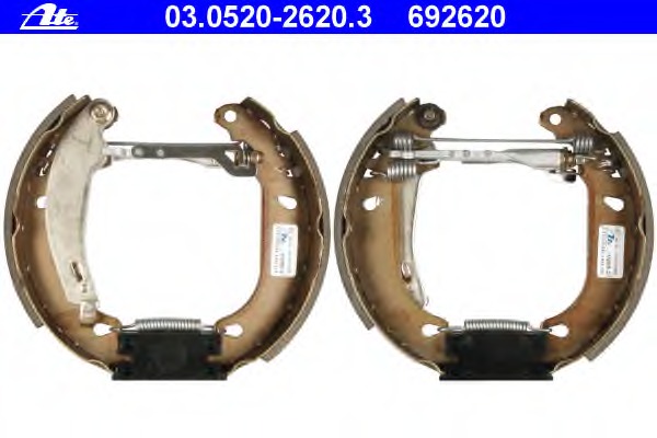 Set saboti frana 03.0520-2620.3 ATE - Frana tambur Set saboti frana 03.0520-2620.3 ATE - Frana tambur