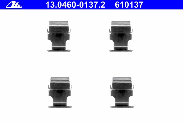 Set accesorii, placute frana 13.0460-0137.2 ATE - Componente/ accesorii frana Set accesorii, placute frana 13.0460-0137.2 ATE - Componente/ accesorii frana