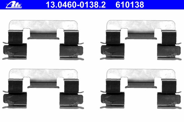 Set accesorii, placute frana 13.0460-0138.2 ATE - Componente/ accesorii frana Set accesorii, placute frana 13.0460-0138.2 ATE - Componente/ accesorii frana