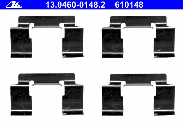 Set accesorii, placute frana 13.0460-0148.2 ATE - Componente/ accesorii frana