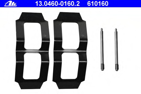 Set accesorii, placute frana 13.0460-0160.2 ATE - Componente/ accesorii frana