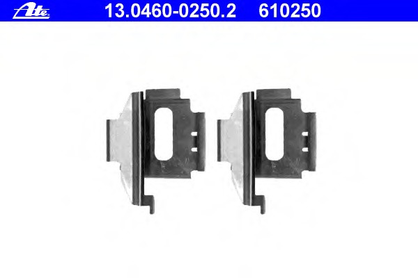 Set accesorii, placute frana 13.0460-0250.2 ATE - Componente/ accesorii frana Set accesorii, placute frana 13.0460-0250.2 ATE - Componente/ accesorii frana