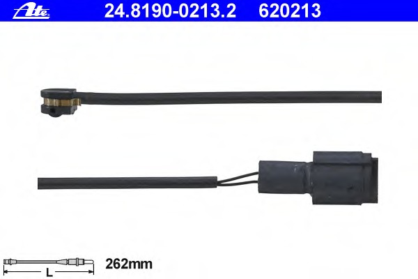 senzor de avertizare,uzura placute de frana 24.8190-0213.2 ATE - Indicator de uzura placute frana senzor de avertizare,uzura placute de frana 24.8190-0213.2 ATE - Indicator de uzura placute frana