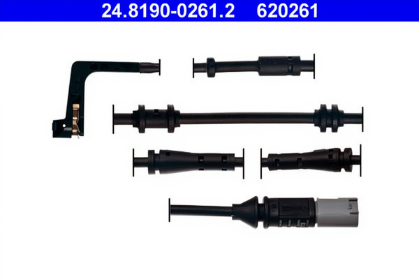 senzor de avertizare,uzura placute de frana 24.8190-0261.2 ATE - Componente/ accesorii frana