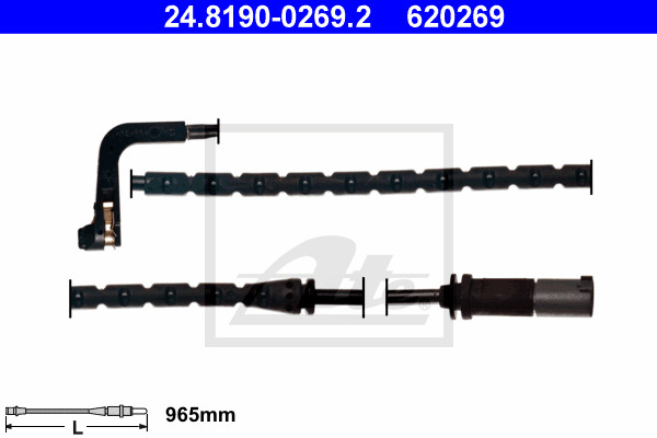 senzor de avertizare,uzura placute de frana 24.8190-0269.2 ATE - Indicator de uzura placute frana senzor de avertizare,uzura placute de frana 24.8190-0269.2 ATE - Indicator de uzura placute frana