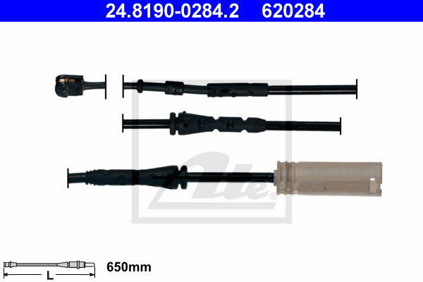 senzor de avertizare,uzura placute de frana 24.8190-0284.2 ATE - Indicator de uzura placute frana senzor de avertizare,uzura placute de frana 24.8190-0284.2 ATE - Indicator de uzura placute frana