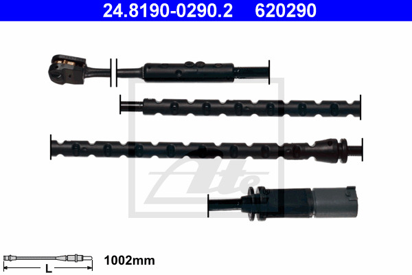 senzor de avertizare,uzura placute de frana 24.8190-0290.2 ATE - Indicator de uzura placute frana senzor de avertizare,uzura placute de frana 24.8190-0290.2 ATE - Indicator de uzura placute frana